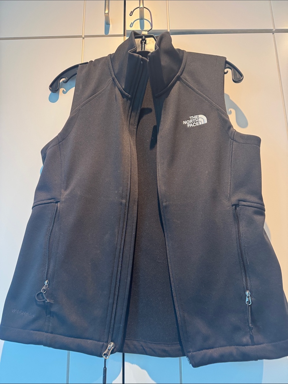 The North Face Women's Black Fleece Vest with Zip Pockets